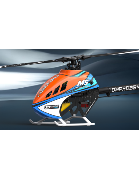 OMPHOBBY M5 RC Helicopter Frame Kit (avec pales principal et de queue )