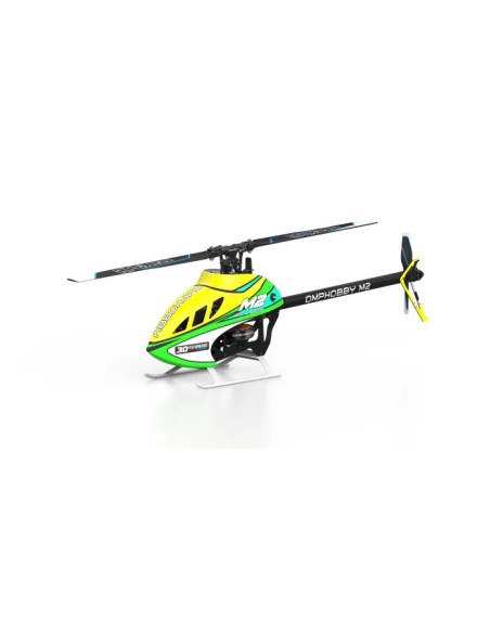 HELICOPTERE OMPHOBBY 3D  M2 V3 PRO  OFS3+ avec ExpressLRS jaune