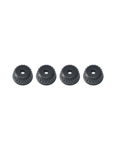 Serpent Shock-Bottom cap (4) SRX8 GT V2 (SER601258) (SER601258) 