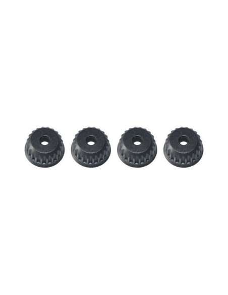 Serpent Shock-Bottom cap (4) SRX8 GT V2 (SER601258) (SER601258) 