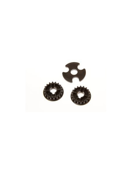 Serpent poulie 19T + bague (3) S411 (SER401360)