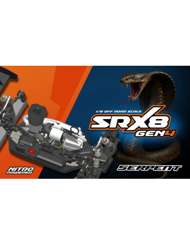 Serpent SRX8 Gen4 1/8 4x4 GP SER600024