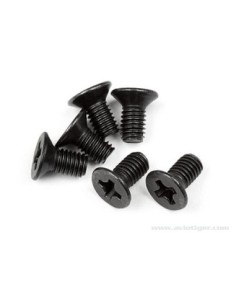 VIS TETE PLATE M3X6MM S6