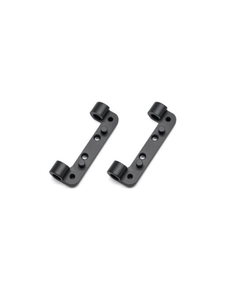 SERPENT - Support intérieur de triangle de suspension en carbone. AV/AR (2) SRX8GT (SER601404)
