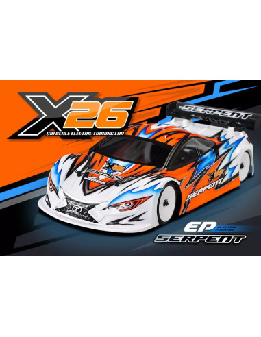 SERPENT - Medius X26 chassis alu 1/10 EP...