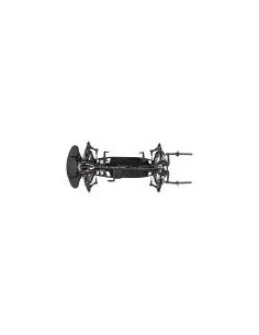 SERPENT - Medius X26 chassis alu 1/10 EP (SER400052) 2