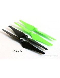 SET HELICE VERTE NOIRE