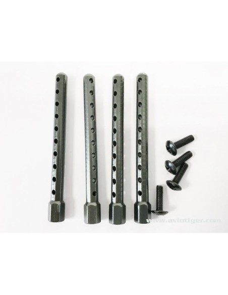 COLONNETTE SUPPORT CARROSSERIE ALU S4