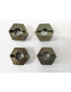 HEXAGONE DE ROUE ALUMINIUM S4