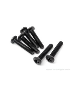 VIS TETE RONDE M3X20MM S6