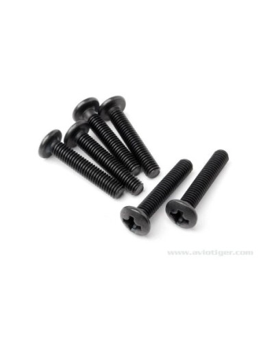 VIS TETE RONDE M3X20MM S6