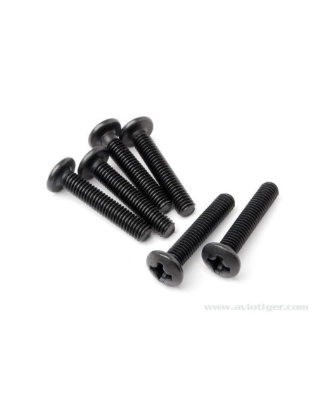 VIS TETE RONDE M3X20MM S6