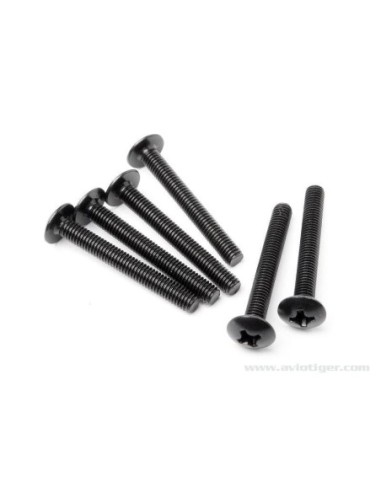 VIS TETE RONDE M3X24MM S6