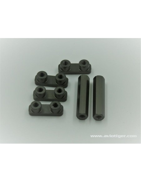 SUPPORT PLATINE RADIO ALU