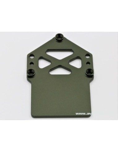 PLATINE SUPPORT VARIATEUR ALU.