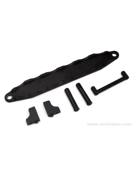 CALES + FIXATION BATTERIE S10