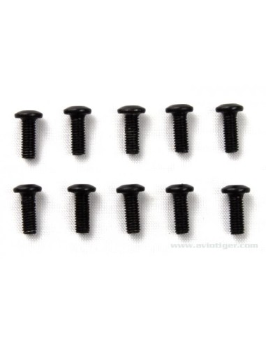 VIS TETE HEX BOMBE M3X10MM S10
