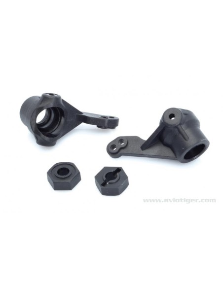 FUSEES + HEXAGONES DE ROUE S10