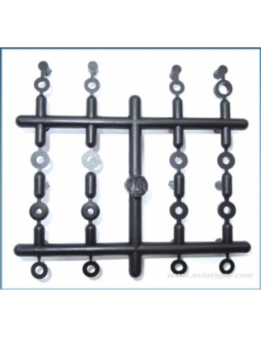 PIECES PLASTIQUE AMORT TWISTER