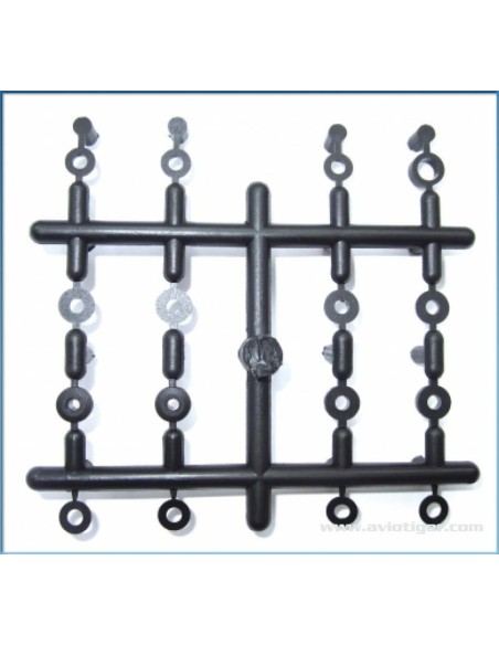PIECES PLASTIQUE AMORT TWISTER
