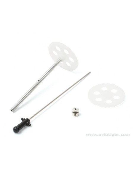 AXES ROTOR + COURONNES DISCO