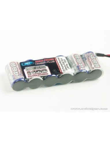 PACK VTEC 7.2V PUSH 1400MAH PLAT