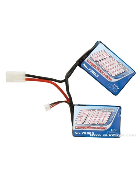 Batterie / Accu LIPO 5100 28C 7.4V 2S CAR