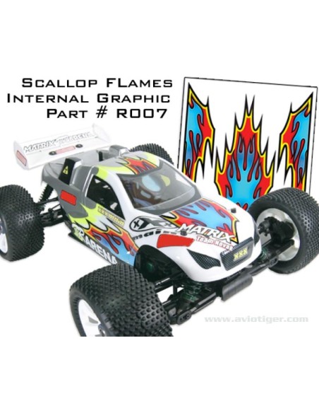 STICKER INT SCALLOP FLAMES