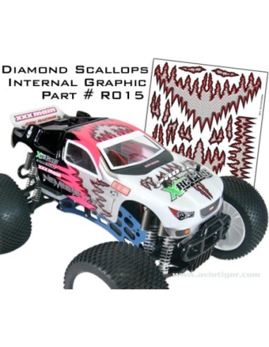 STICKER INT DIAMONDS SCALLOPS